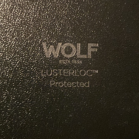 WOLF Lusterloc Pewter Jewelry Box - Picture 5 of 6